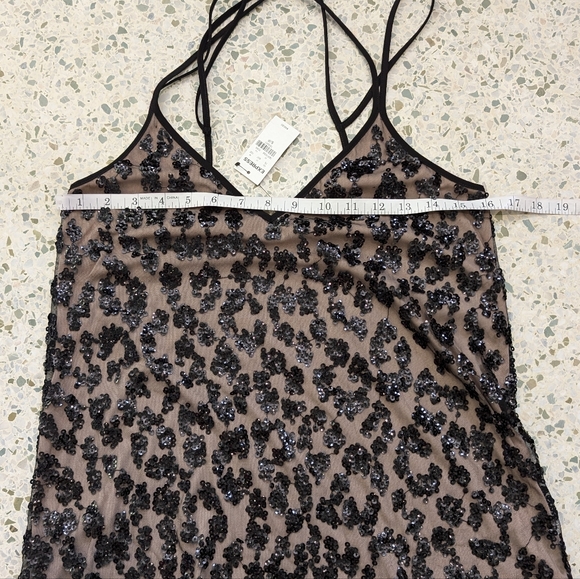 NWT Express sequined strappy back camisole - Picture 8 of 8
